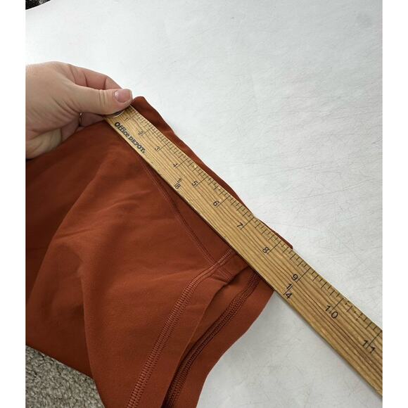 LULULEMON 10 Align High-Rise Black Shorts 8” Inseam W7BC0S Iconic Yoga Nulu 46-7 - Picture 6 of 7